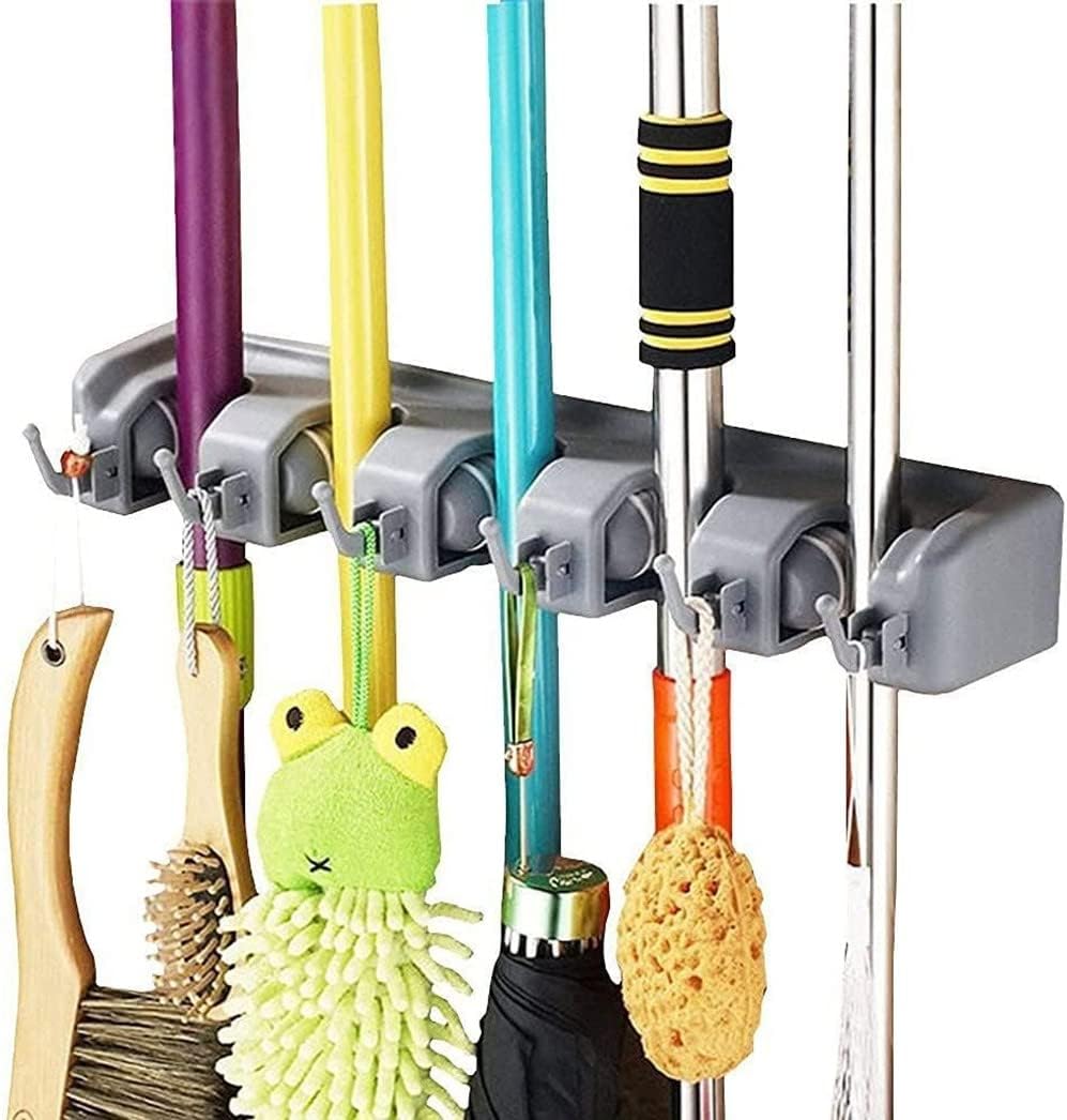 Brooms And Toiletries Organizer