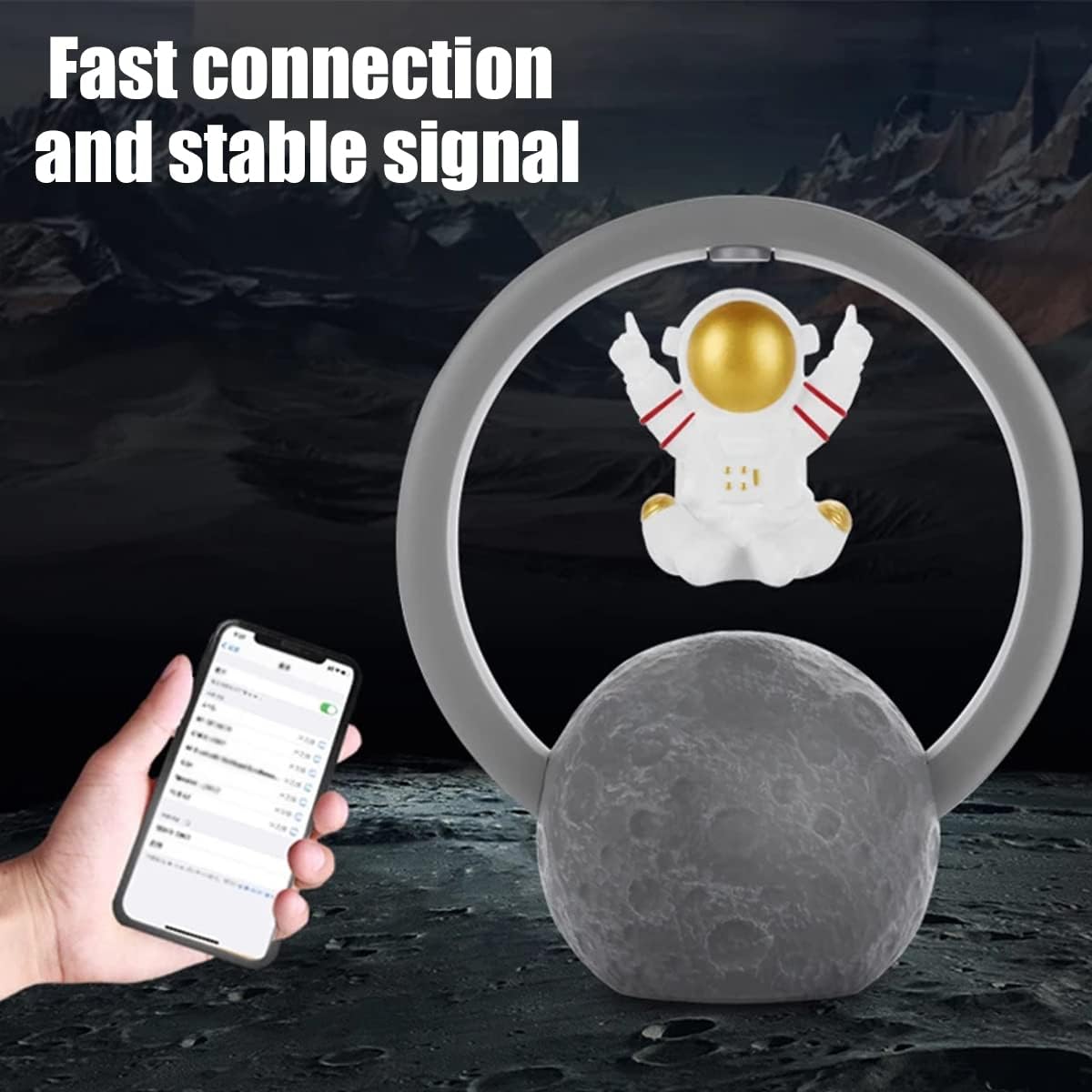 Fashionable Personality Levitation Astronaut Bluetooth Speaker