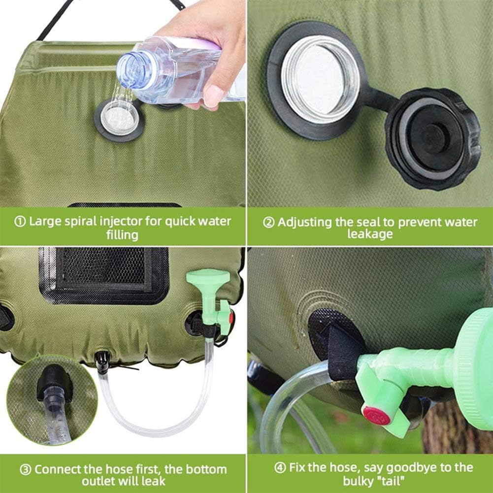 Outdoor Solar Bath Bag