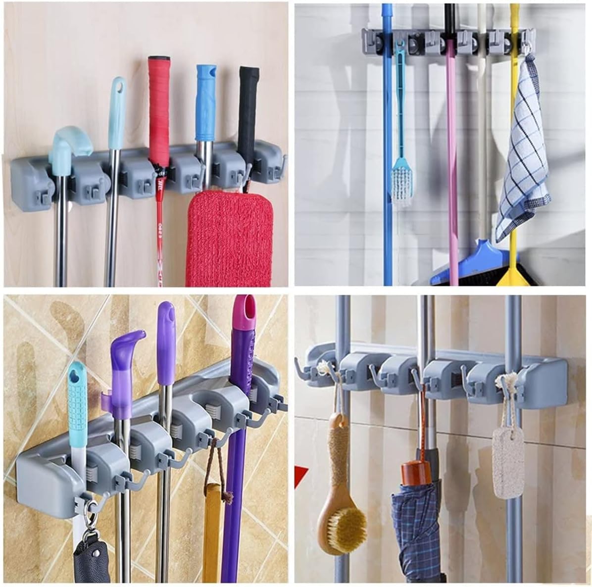 Brooms And Toiletries Organizer